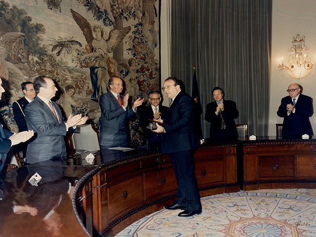 entrega premio Barbera
