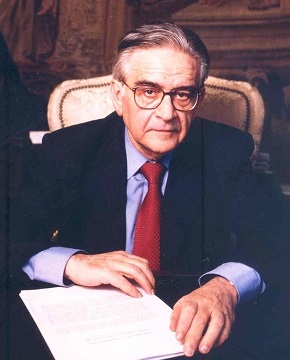 retrato Luis Ángel Rojo